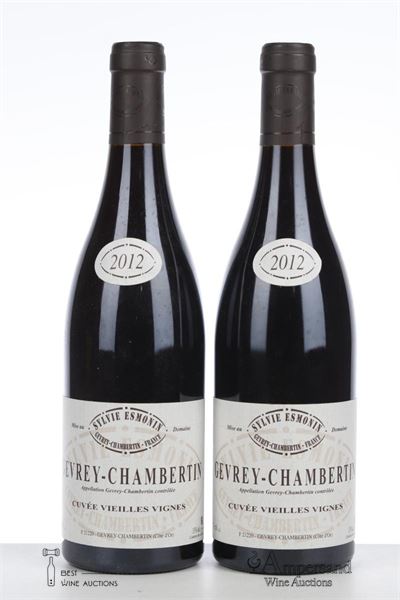 GEVREY CHAMBERTIN VIEILLES VIGNES 2012 - Sylvie Esmonin - 2 Bottles