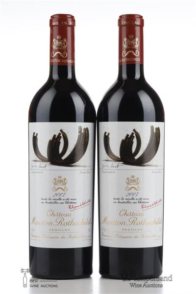 MOUTON ROTHSCHILD 2007 - 2 Bottles