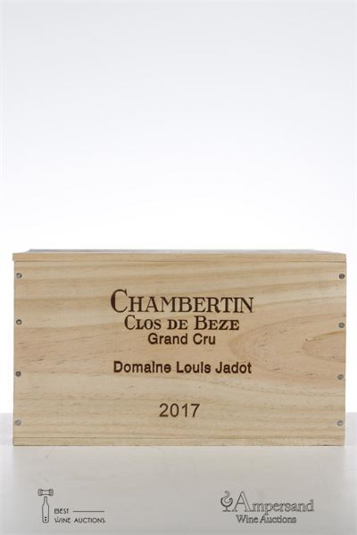 CHAMBERTIN CLOS DE BEZE 2017 - Louis Jadot - 6 Bottles - Owc 6