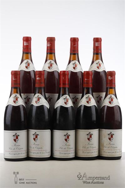 FIXIN CLOS DU CHAPITRE 1976 - Gelin mise Cave Dessilly - 9 Bottles
