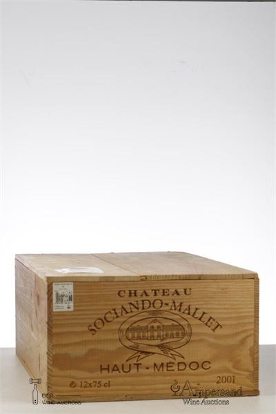 SOCIANDO MALLET 2001 - Mc - 12 Bottles - Owc 12