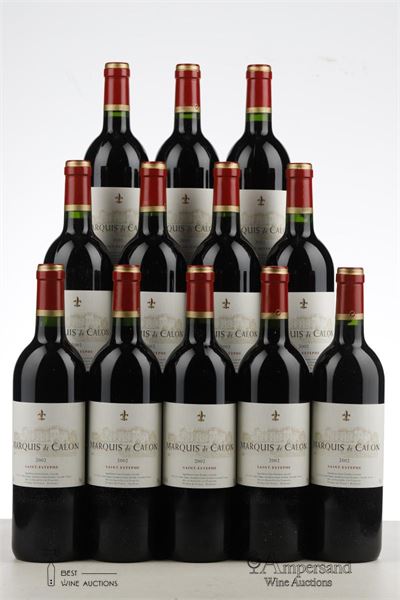 MARQUIS DE CALON 2002 - Mc - 12 Bottles - Owc 12