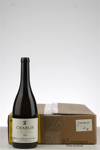 CHABLIS LE BAS DE CHAPELOT 2021 - Eleni et Edouard Vocoret  - 6 Bottles - Oc 6