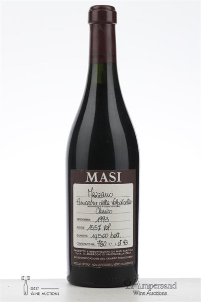 AMARONE DELLA VALPOLICELLA CLASSICO 1993 - Masi - 1 Bottle