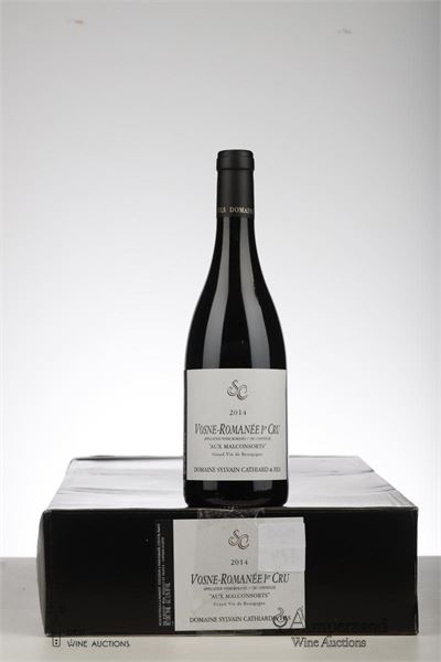 VOSNE ROMANEE AUX MALCONSORTS 2014 - Sylvain Cathiard - 6 Bottles - Oc 6