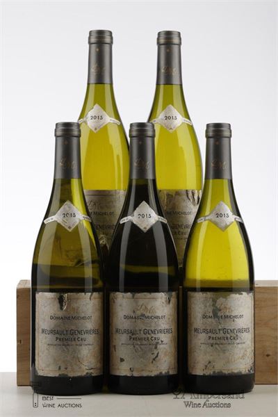 MEURSAULT GENEVRIERES 2015 - Domaine Michelot - 5 Bottles