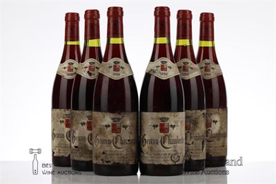 GEVREY CHAMBERTIN LAVAUX ST JACQUES 1988 - Armand Rousseau - 6 Bottles