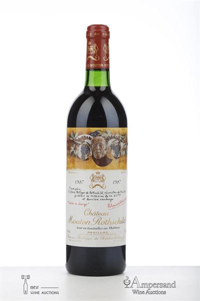 MOUTON ROTHSCHILD 1987 - Mc - 1 Bottle