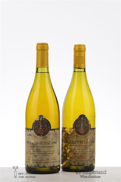 POUILLY FUISSE 1990 - Naigeon Chauveau - 2 Bottles