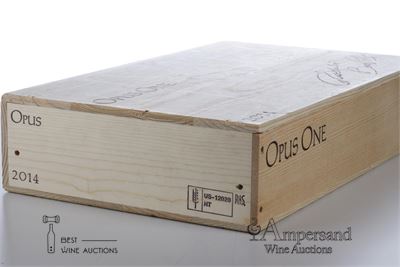 OPUS ONE Mondavi/Rothschild 2014 - 6 Bottles in Owc 6