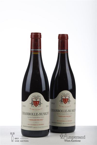 CHAMBOLLE MUSIGNY VIEILLES VIGNES 2010 - Geantet Pansiot - 2 Bottles