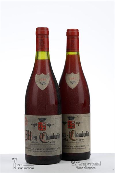 MAZY CHAMBERTIN 1989 - Armand Rousseau - 2 Bottles