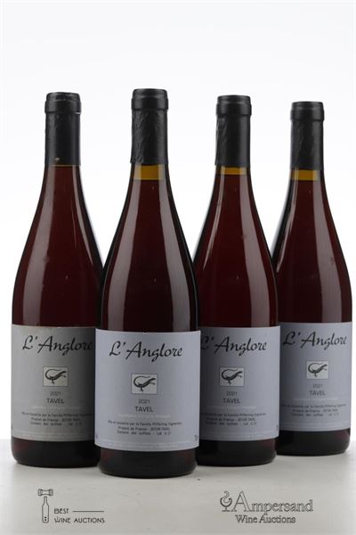 TAVEL 2021 - l'Anglore - 4 Bottles