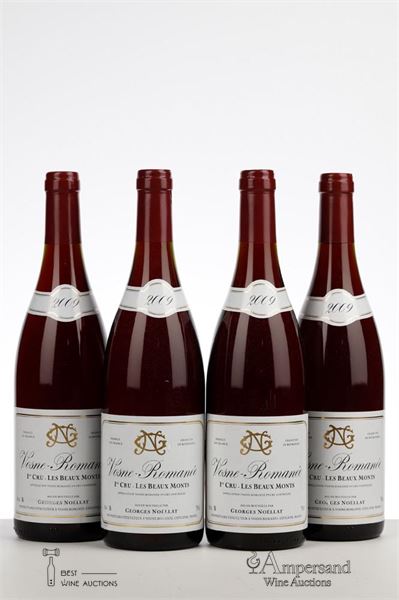 VOSNE ROMANEE LES BEAUX MONTS 2009 - Georges Noellat - 4 Bottles