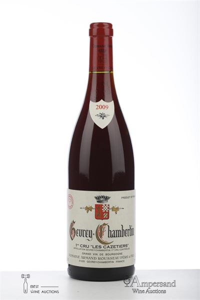 GEVREY CHAMBERTIN LES CAZETIERS 2009 - Armand Rousseau - 1 Bottle