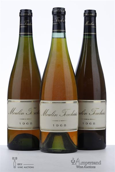 MOULIN TOUCHAIS 1968 - J Touchais - 3 Bottles
