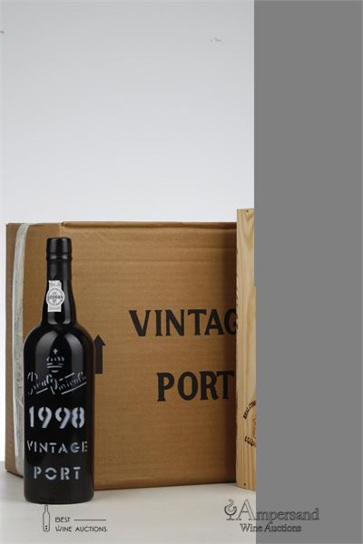 REAL VINICOLA VINTAGE PORT 1998 - Real Vinicola - 6 Bottles - Owc 1