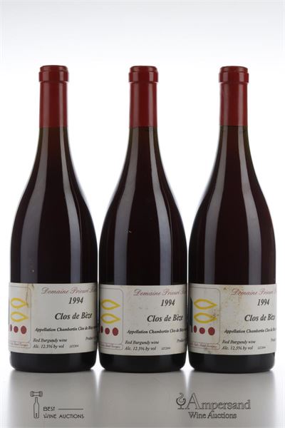 CHAMBERTIN CLOS DE BEZE 1994 - Prieure Roch - 3 Bottles