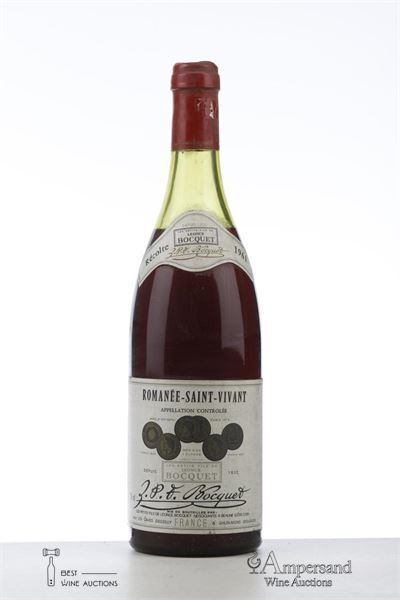 ROMANEE ST VIVANT 1961 - P F Bocquet - 1 Bottle
