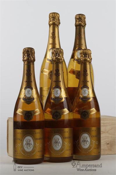 CRISTAL ROEDERER 1995 - Louis Roederer - 5 Bottles