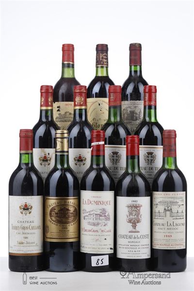 MIXED LOT BORDEAUX - Mc - 12 Bottles