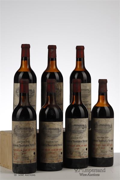 TROPLONG MONDOT 1966 - Negociant - 7 Bottles