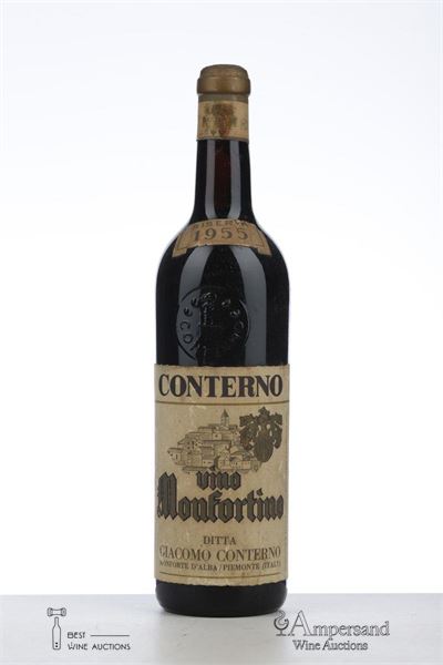 BAROLO MONFORTINO RISERVA 1955 - Giacomo Conterno - 1 Bottle