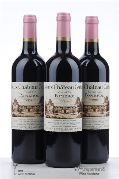 VIEUX CHATEAU CERTAN 2010 - Mc - 3 Bottles