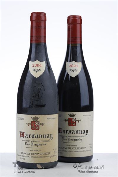MARSANNAY LES LONGEROIES 2004 - Denis Mortet - 2 Bottles