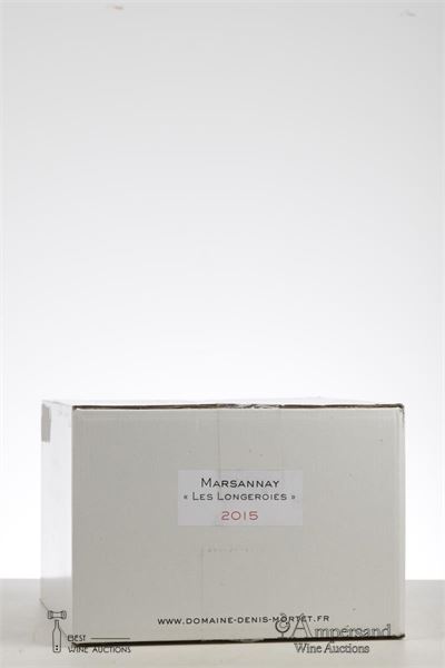 MARSANNAY LES LONGEROIES 2015 - Denis Mortet - 6 Bottles - Oc 6