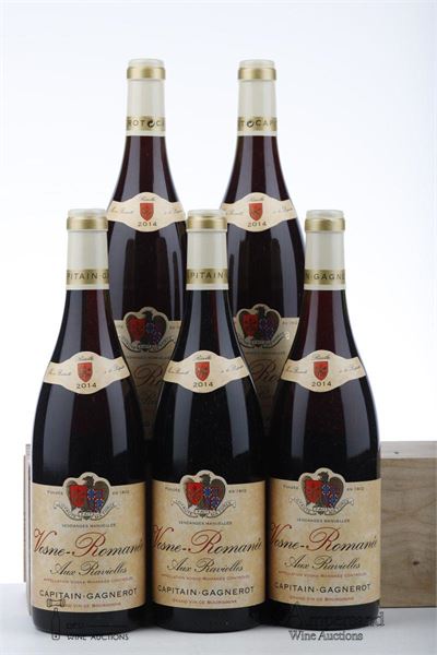 VOSNE ROMANEE AUX RAVIOLLES 2014 - Capitain Gagnerot - 5 Bottles