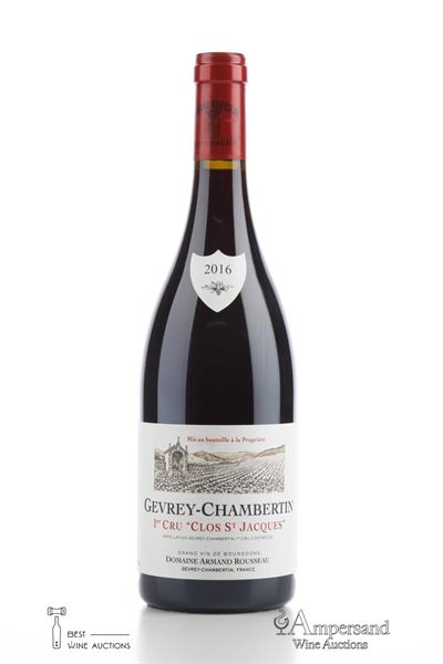 GEVREY CHAMBERTIN CLOS ST JACQUES 2016 - Armand Rousseau - 1 Bottle
