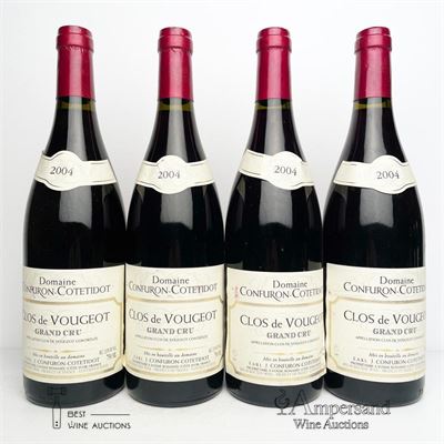 CLOS DE VOUGEOT 2004 - Confuron Cotetidot - 4 Bottles