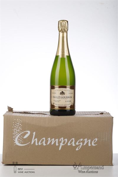 FALLET GOURRON GRAND CRU BLANC DE BLANCS NON DOSE - Fallet Gourron - 6 Bottles - Oc 6