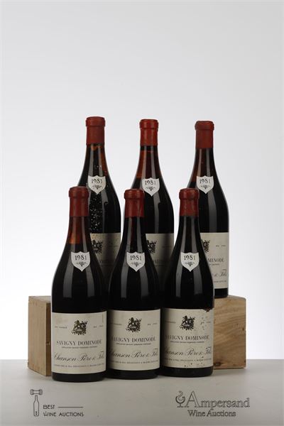 SAVIGNY LES BEAUNE LA DOMINODE 1981 - Chanson - Mb - 6 Bottles