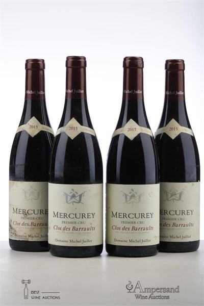 MERCUREY CLOS DES BARRAULTS 2015 - Michel Juillot - 4 Bottles