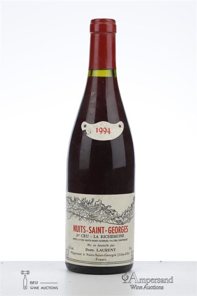 NUITS ST GEORGES LA RICHEMONE 1994 - Dominique Laurent - 1 Bottle
