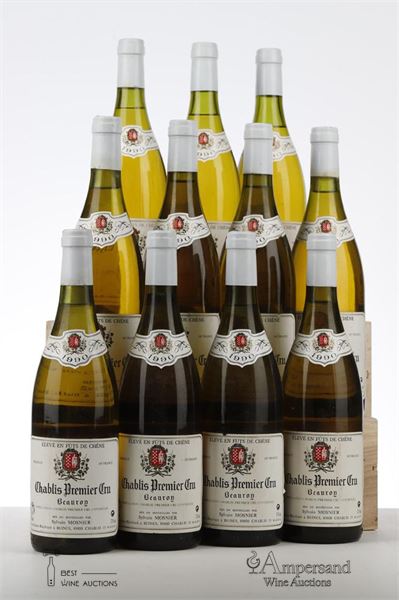 CHABLIS BEAUROY 1990 - Sylvain Mosnier - 11 Bottles