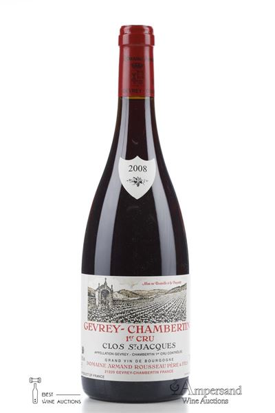 GEVREY CHAMBERTIN CLOS ST JACQUES 2008 - Armand Rousseau - 1 Bottle