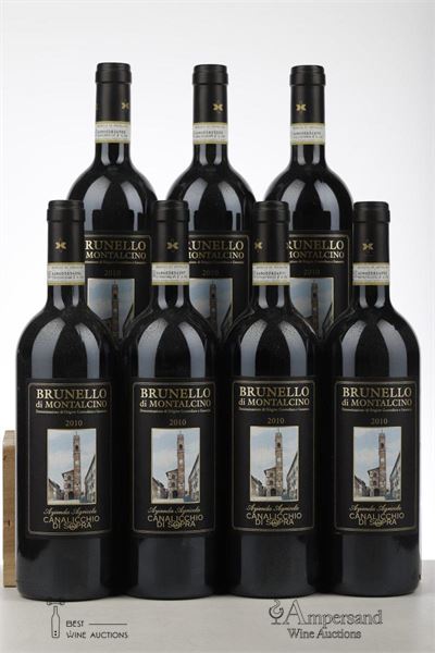 BRUNELLO DI MONTALCINO 2010 - Canalicchio di Sopra - 7 Bottles