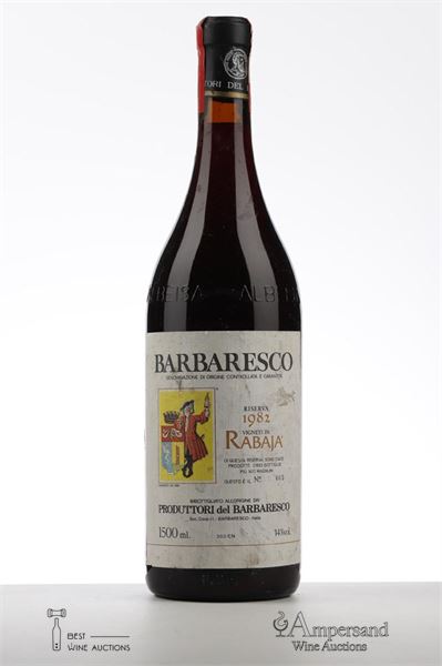 BARBARESCO RISERVA RABAJA 1982 - Produttori del Barbaresco - 1 Magnum