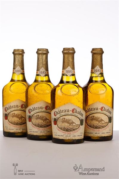 CHATEAU CHALON 1985 - Jean Bourdy Arlay - 4 x 0,620Ltr