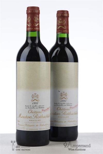 MOUTON ROTHSCHILD 1993 - Mc - 2 Bottles