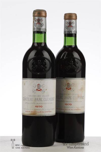 PAPE CLEMENT 1970 - Mc - 2 Bottles