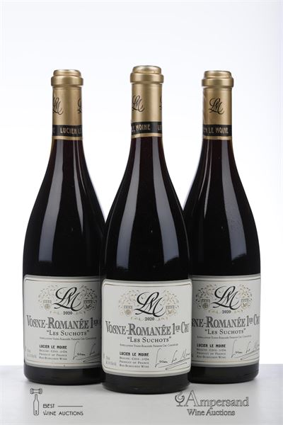 VOSNE ROMANEE LES SUCHOTS 2020 - Lucien Le Moine - 3 Bottles