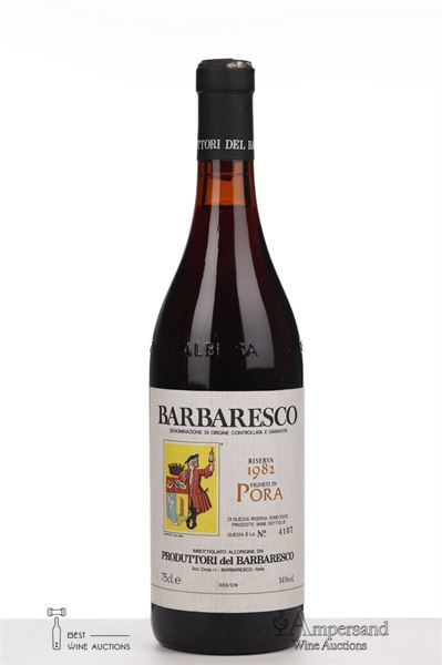 BARBARESCO RISERVA PORA 1982 - Produttori del Barbaresco - 1 Bottle