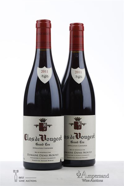 CLOS DE VOUGEOT 2011 - Denis Mortet - 2 Bottles
