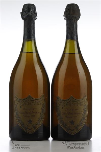 DOM PERIGNON Moet & Chandon 1964 - 2 Bottles