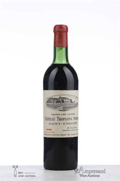 TROPLONG MONDOT 1962 - Mc - 1 Bottle