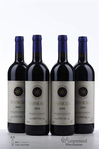 SASSICAIA 2004 - Tenuta San Guido - 4 Bottles